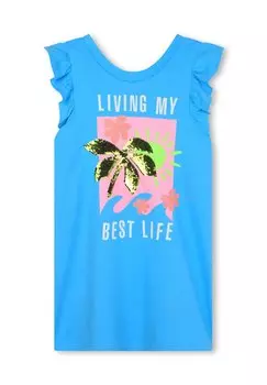 Вязаное платье Billieblush, цвет blue dish