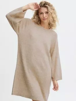 Вязаное платье бёмина B.Young, бежевый