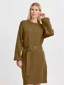 Вязаное платье бётари короткое платье 2 B.Young, зеленый