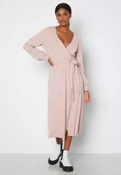 Вязаное платье Bubbleroom, бежевый