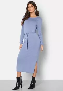 Вязаное платье Bubbleroom, синий