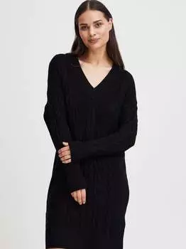 Вязаное платье bymilo B.Young, черный