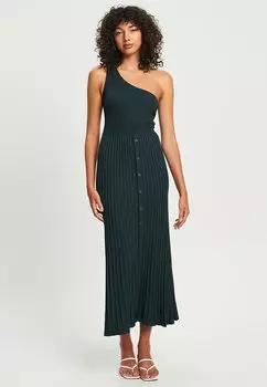 Вязаное платье CALLI, темно-зеленый