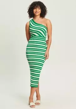 Вязаное платье CALLI, зеленый