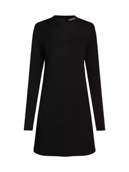 Вязаное платье Calvin Klein Jeans Knitted dress, черный