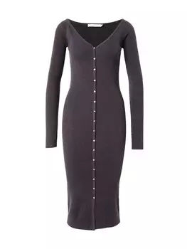Вязаное платье Calvin Klein Jeans Knitted dress, черный