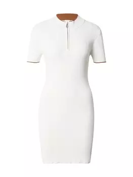 Вязаное платье Calvin Klein Jeans Naia, белый