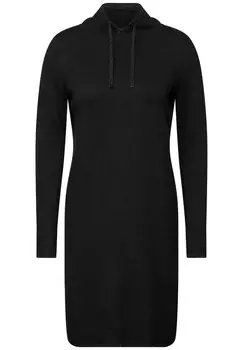 Вязаное платье CECIL, черный