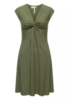 Вязаное платье Comfrey Ragwear, оливковое