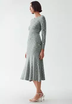 Вязаное платье CORAL CALLI, зеленый