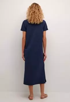 Вязаное платье Cream, темно-синий