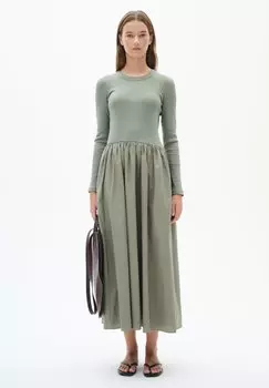 Вязаное платье DAGNAMA InWear, оливковый