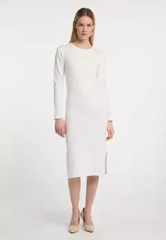 Вязаное платье DreiMaster, белый