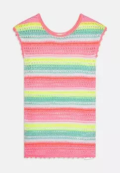 Вязаное платье DRESS CROCHET Billieblush, мультиколор
