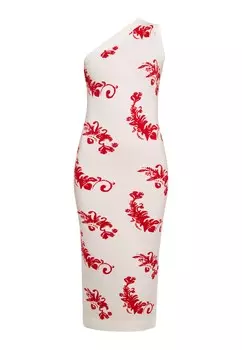 Вязаное платье ebeeza, белый