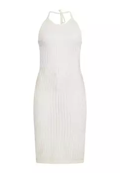 Вязаное платье ebeeza Knitted dress, белый