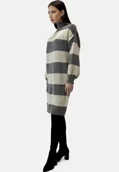 Вязаное платье Elara, серый