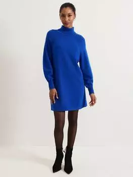 Вязаное платье ellie из плотного трикотажа Phase Eight, синий