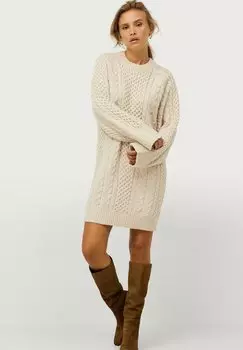 Вязаное платье Ellos, молочный