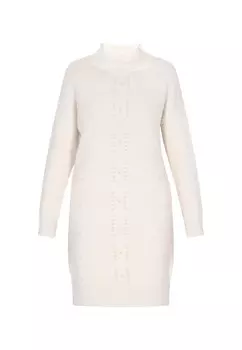 Вязаное платье faina, белый