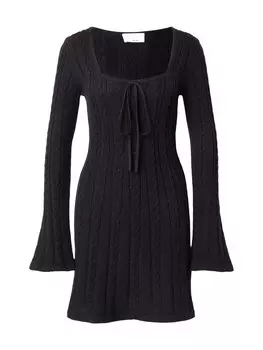 Вязаное платье florence by mills exclusive for ABOUT YOU Palo Santo, черный