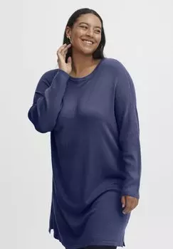 Вязаное платье Fransa, синий