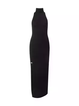 Вязаное платье G-STAR Knitted dress NY RAW, черный