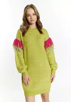 Вязаное платье GAYA IZIA, светло-зеленый