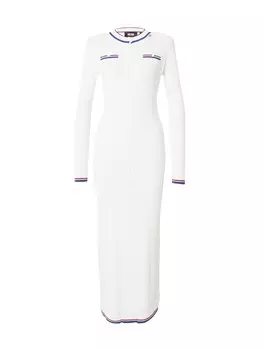 Вязаное платье Gcds, белый