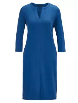 Вязаное платье Goldner, синий