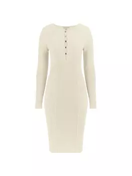 Вязаное платье Guess, желтый