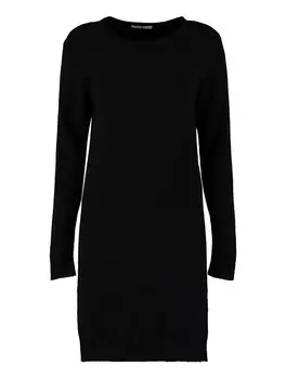 Вязаное платье Hailys Knitted dress Ro44xana, черный