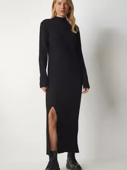 Вязаное платье Happiness stanbul, черный