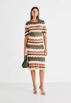 Вязаное платье HAVEN DRESS Pepe Jeans, зеленый