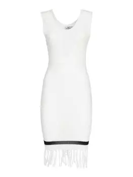 Вязаное платье Influencer, белый