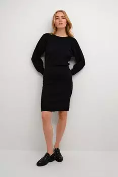 Вязаное платье InWear, черный