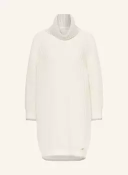 Вязаное платье из пряжи альпака и блесток. Liu Jo, белый