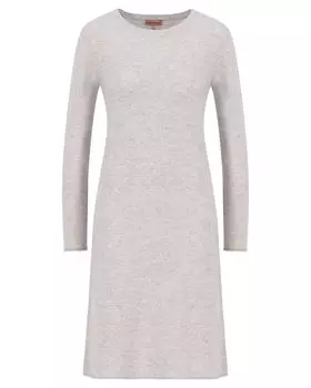 Вязаное платье из шерсти и кашемира Kate Storm, серый
