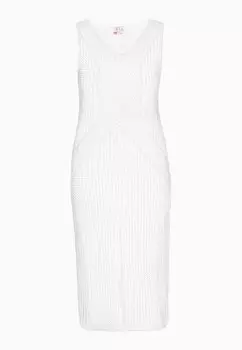 Вязаное платье IZIA, белый