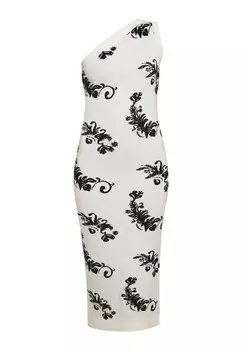 Вязаное платье IZIA Knitted dress, белый