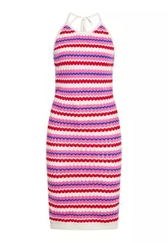 Вязаное платье IZIA Knitted dress, светло-розовый