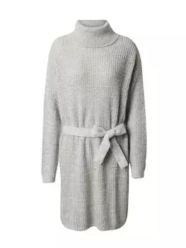 Вязаное платье JDY Knitted dress MEGAN, пятнистый серый