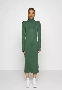 Вязаное платье JJXX, зеленый