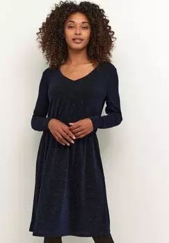 Вязаное платье Kaffe, черный