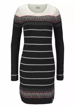 Вязаное платье Kangaroos, черный