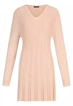 Вязаное платье Kraimod, розовый