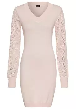 Вязаное платье LAURA SCOTT, розовый