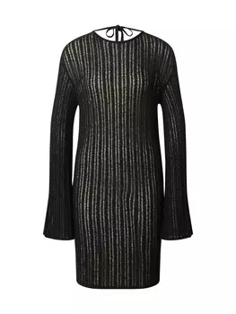 Вязаное платье LeGer by Lena Gercke Knitted dress Lumi, черный