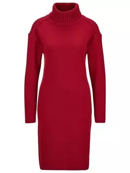 Вязаное платье MADELEINE, красный
