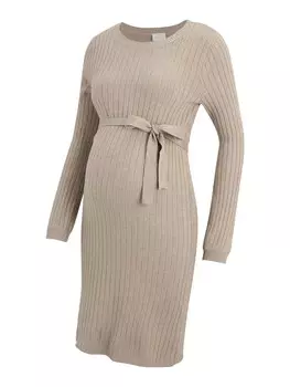 Вязаное платье MAMALICIOUS MLRita, цвет Kitt